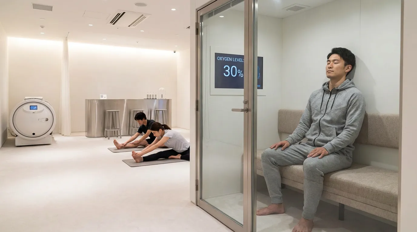 酸素ルームと酸素カプセル・酸素バーの違い