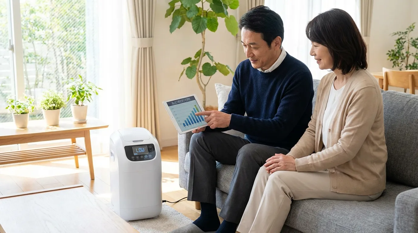 家庭用酸素カプセルの電気代と省エネ運用テクニック