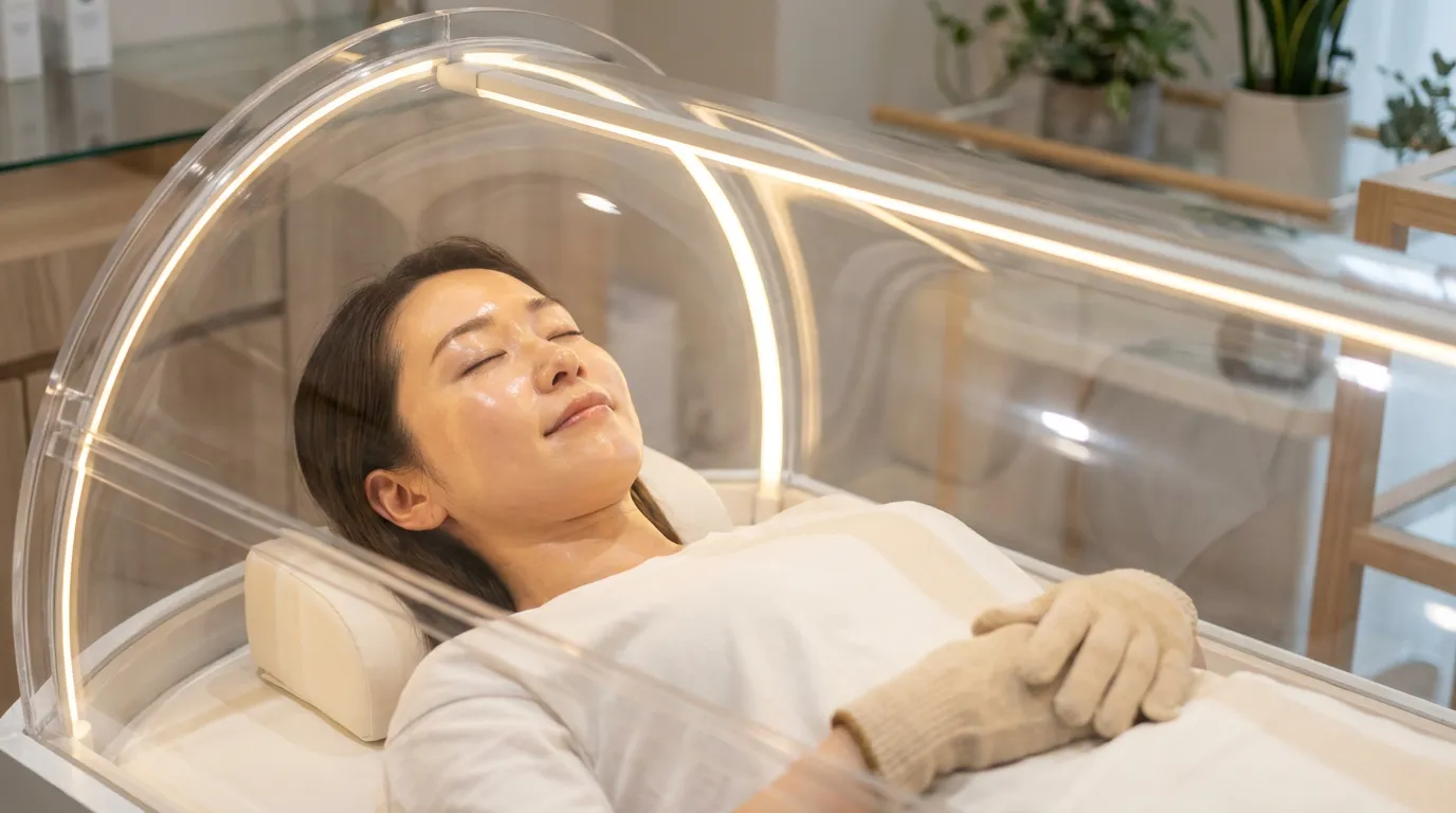 酸素ボックスによる美容・アンチエイジングへのメリット