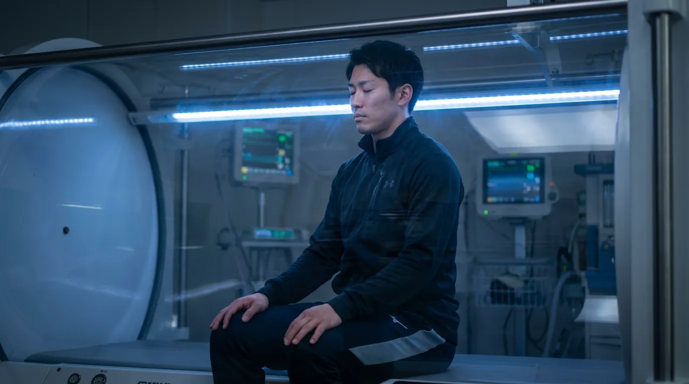 スポーツリカバリー・ケガ回復における酸素ボックスの効果