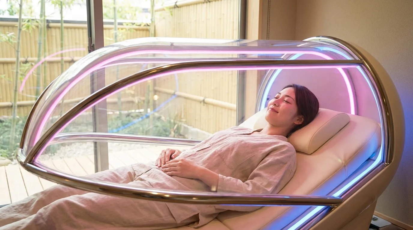 疲労回復・美容・睡眠改善における酸素カプセルの効果