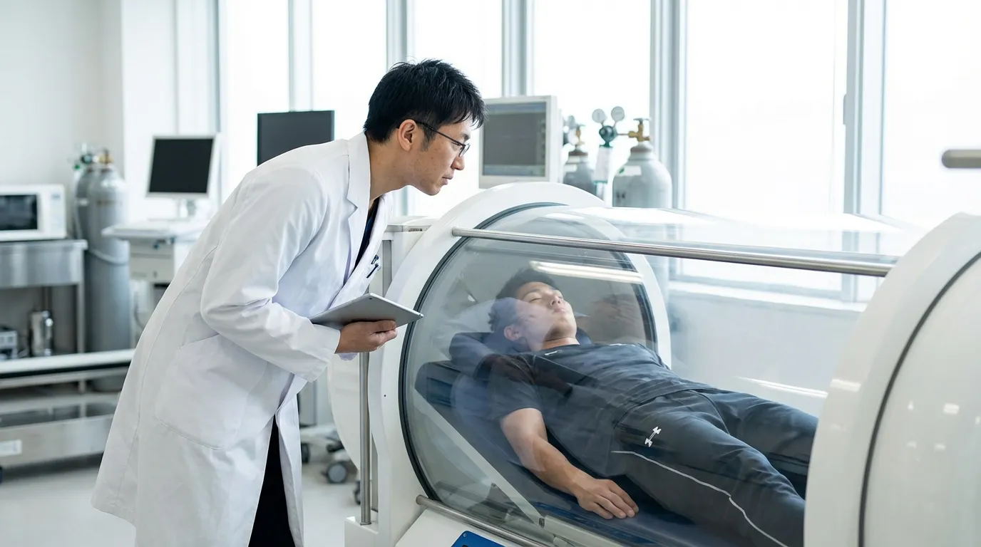 酸素カプセルの効果と科学的エビデンスの真実