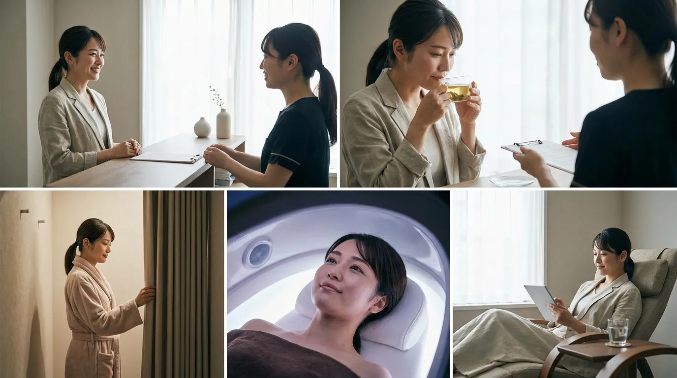 施術の流れと効果を高める利用ポイント